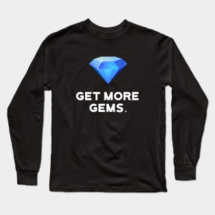 Get more gems. VeVe NFT App Long Sleeve T-Shirt